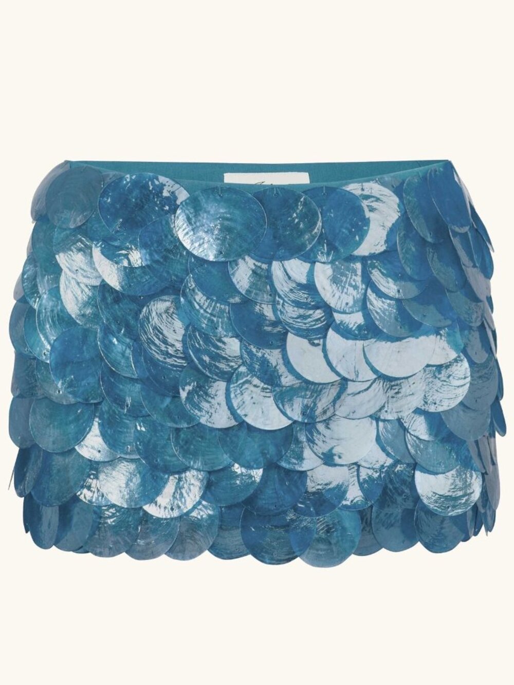 Liyokki Blue Shell Skirt